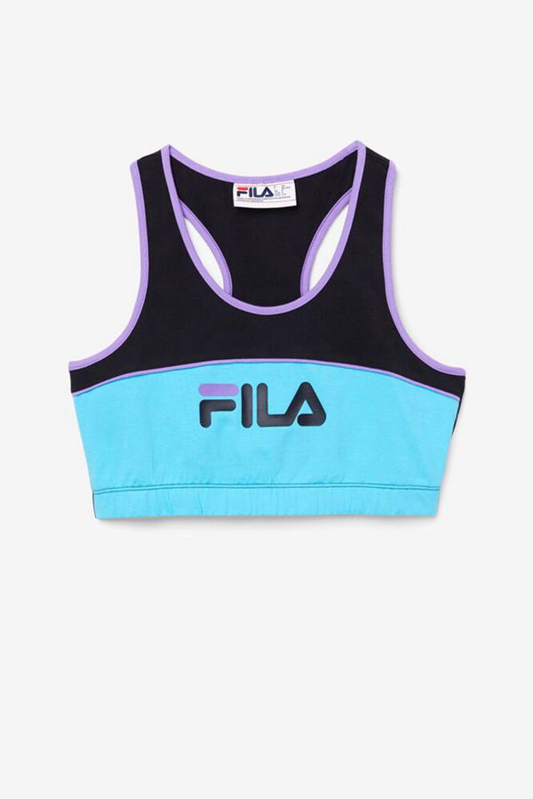 Bralettes Fila Mujer Negras / Azules / Moradas - Poesia Workout - España 794130SRA